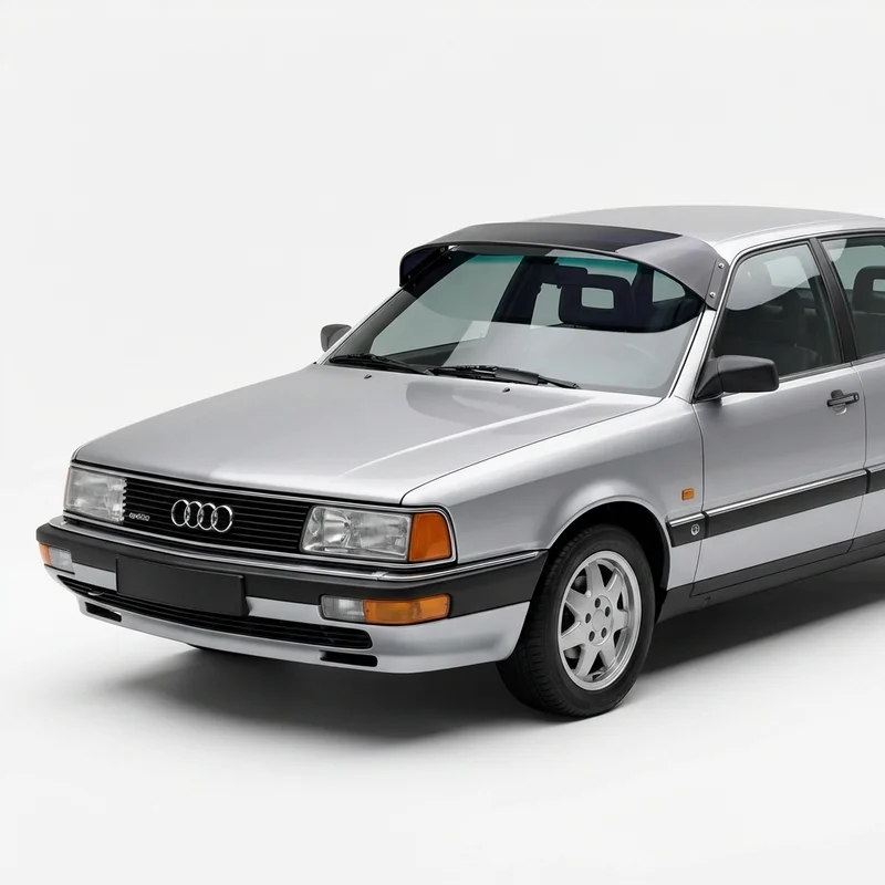 Przyciemniana osłona akrylowa na szybę do Audi 200 Quattro (1989 - 1991) - 1