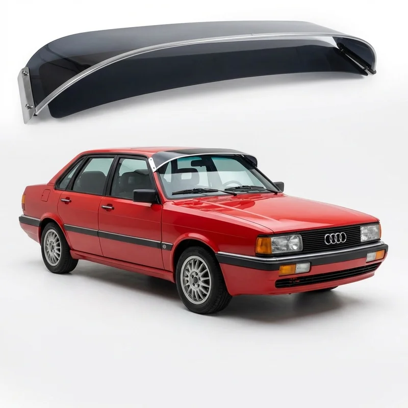 Parasolar exterior din acril fumuriu pentru Audi 4000 Quattro (1984 - 1987) - 1