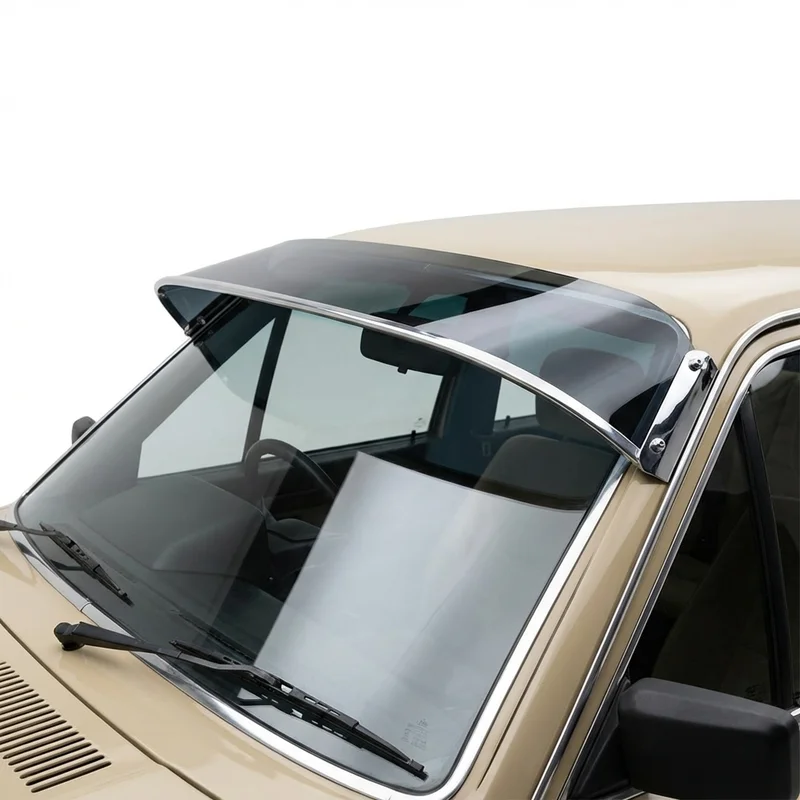 Parasolar exterior din acril fumuriu pentru Audi 5000 (1978 - 1988) - 1