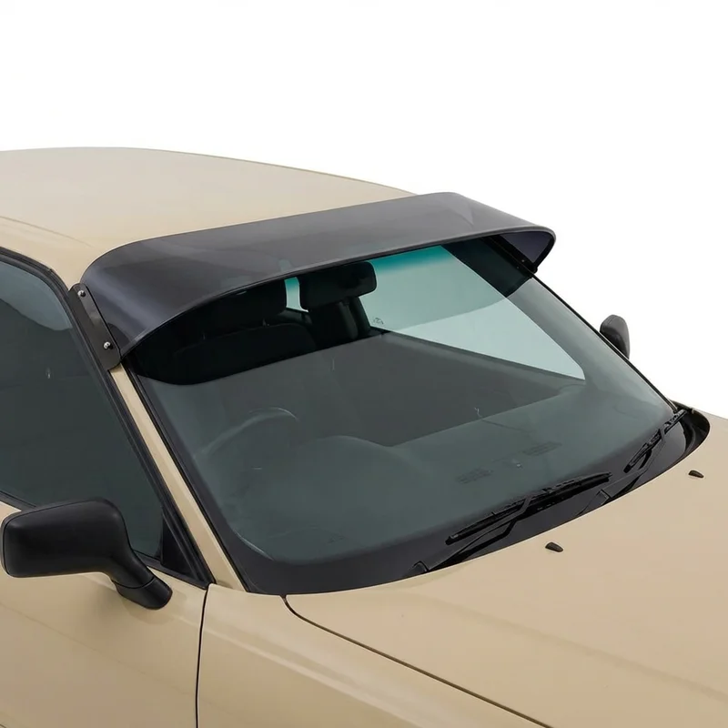 Tinted Acrylic Windscreen Sunvisor for Audi 90 Quattro (1988 - 1995) - 1