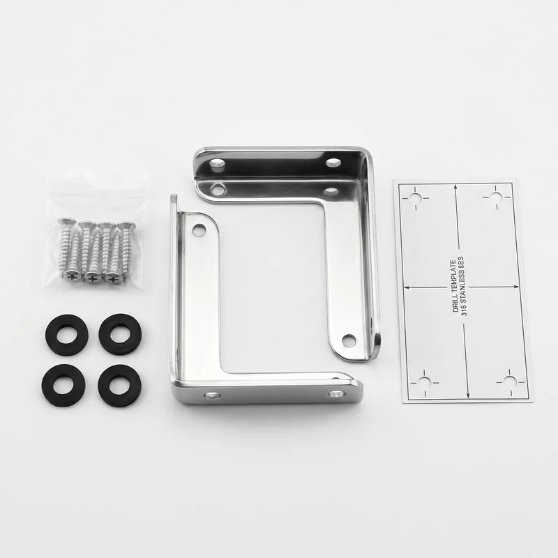 Stainless Steel Mounting Bracket Kit for Audi A7 Quattro (2012 - 2018) - 1