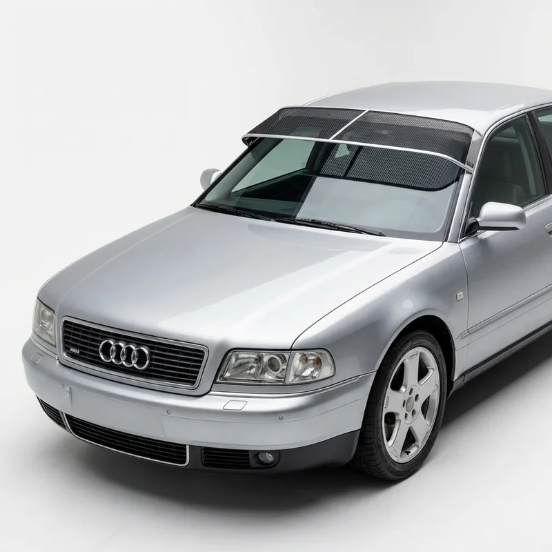 Premium Mesh Windscreen Sunvisor for Audi A8 (1997 - 2000) - 1