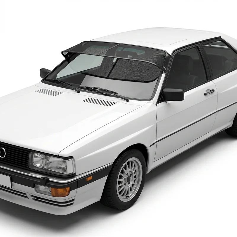 Parasolar exterior tip plasă premium pentru Audi Coupe (1981 - 1987) - 1