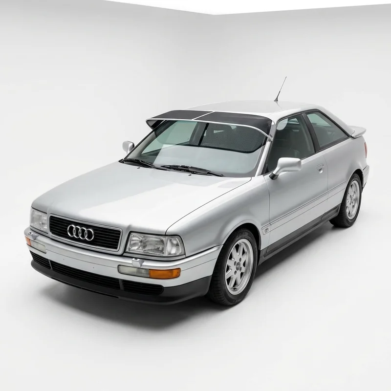 Parasolar exterior tip plasă premium pentru Audi Coupe Quattro (1990 - 1991) - 1