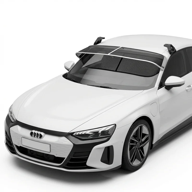 Aukščiausios kokybės tinklinė priekinio stiklo apsauga skirta Audi e-tron GT (2022 - 2024) - 1