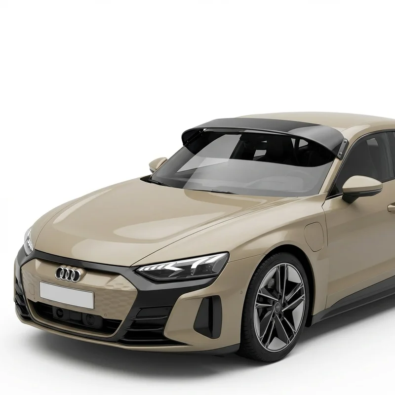 Tonuota akrilinė priekinio stiklo apsauga skirta Audi e-tron GT (2022 - 2024) - 1