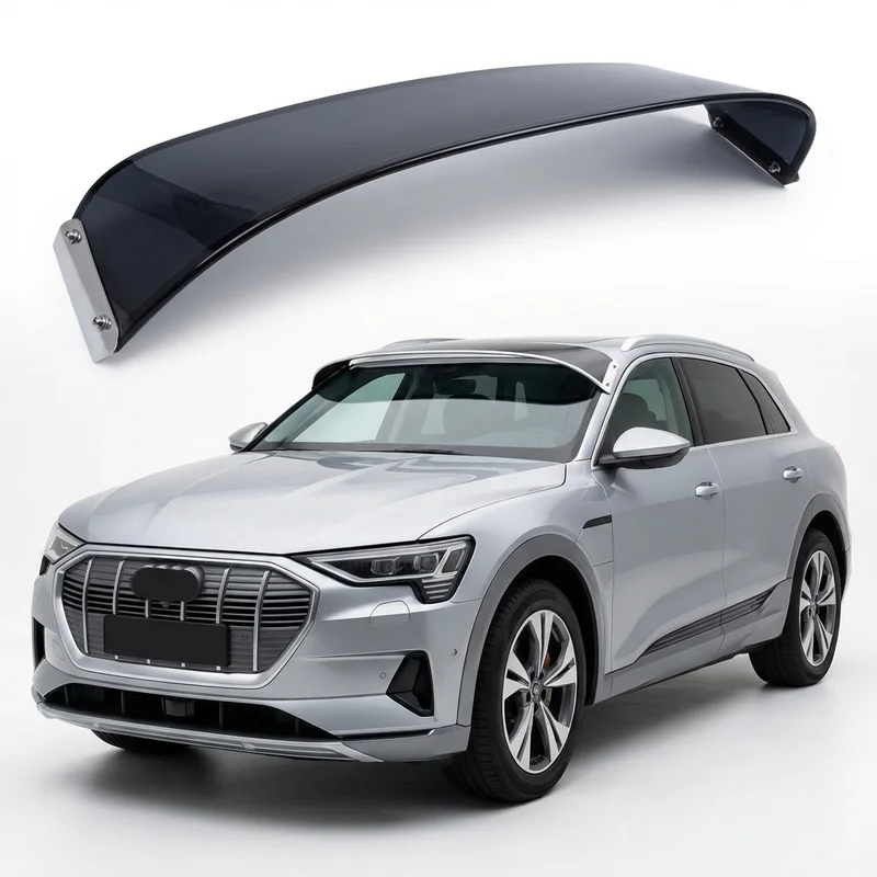 Tinted Acrylic Windscreen Sunvisor for Audi e-tron Quattro (2019 - 2023) - 1