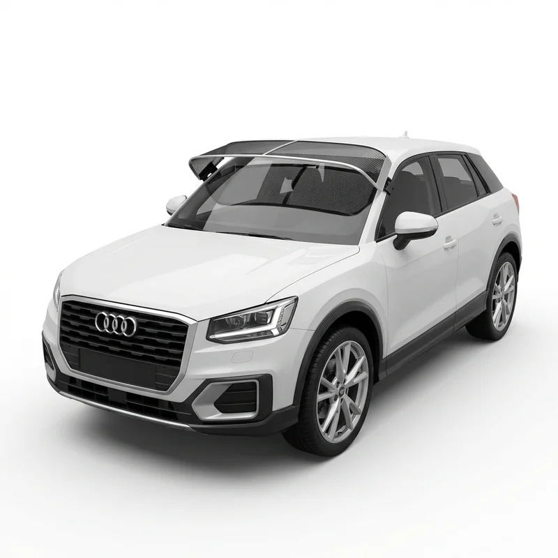 Premium Mesh Windscreen Sunvisor for Audi Q2 (2018 - 2022) - 1