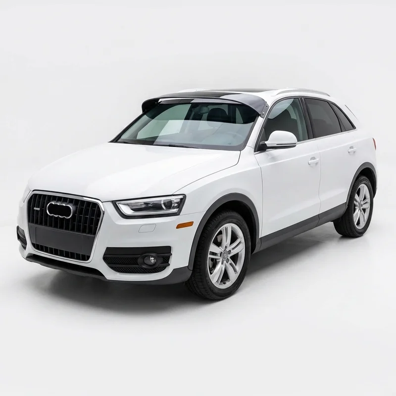 Parasolar exterior din acril fumuriu pentru Audi Q3 Quattro (2013 - 2018) - 1