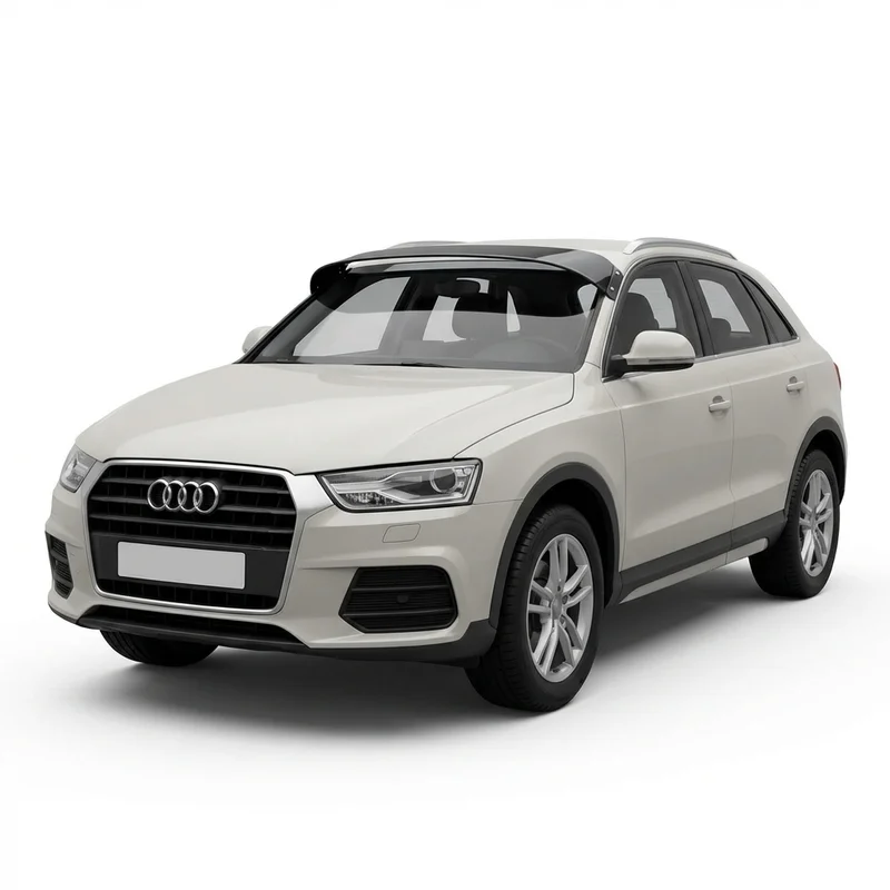 Tinted Acrylic Windscreen Sunvisor for Audi Q3 (2015 - 2025) - 1