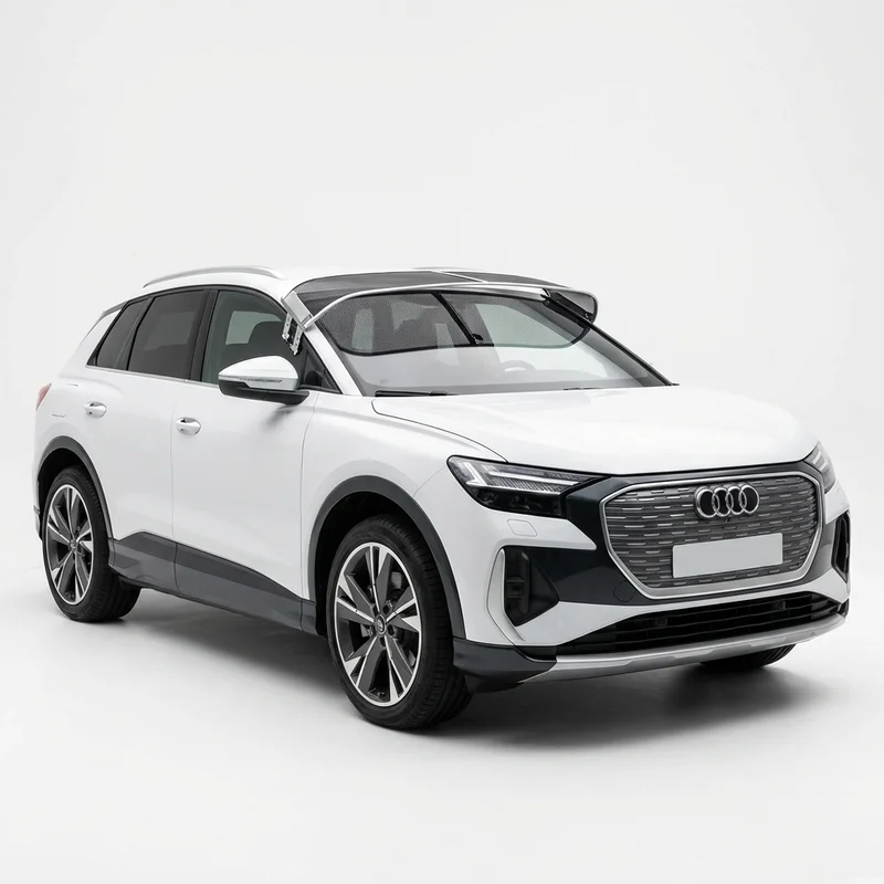 Parasolar exterior tip plasă premium pentru Audi Q4 e-tron (2022 - 2025) - 1