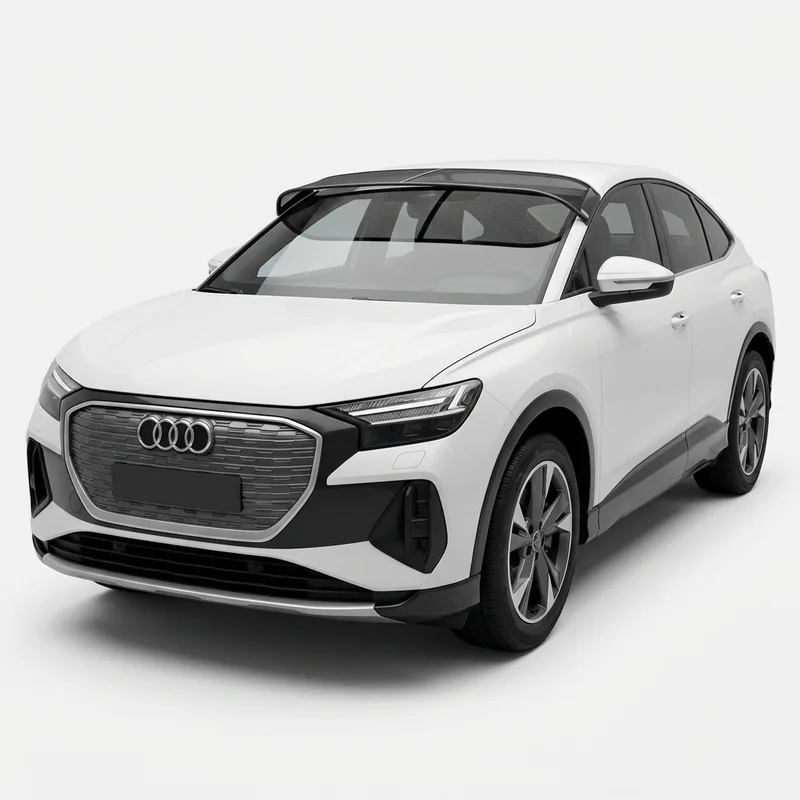 Parasolar exterior tip plasă premium pentru Audi Q4 e-tron Sportback (2022 - 2025) - 1