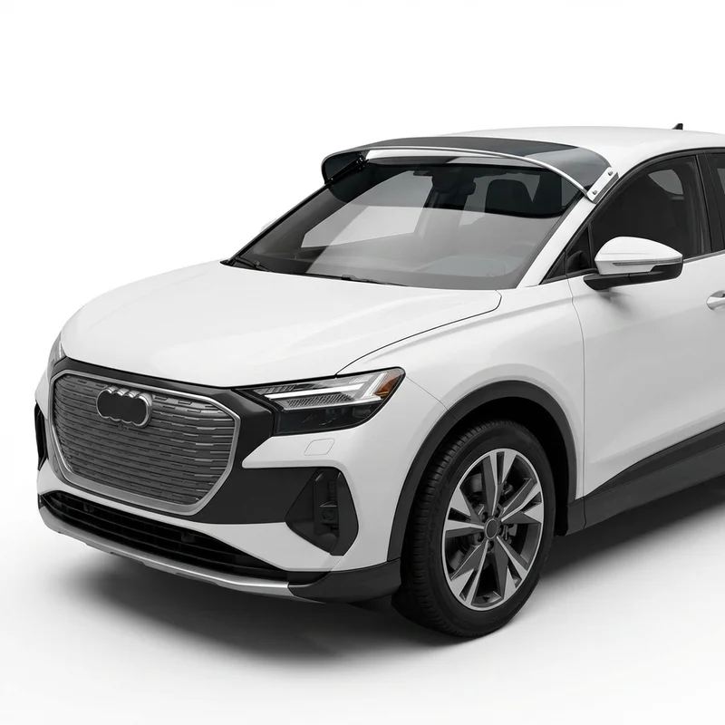 Parasolar exterior din acril fumuriu pentru Audi Q4 e-tron Sportback (2022 - 2025) - 1