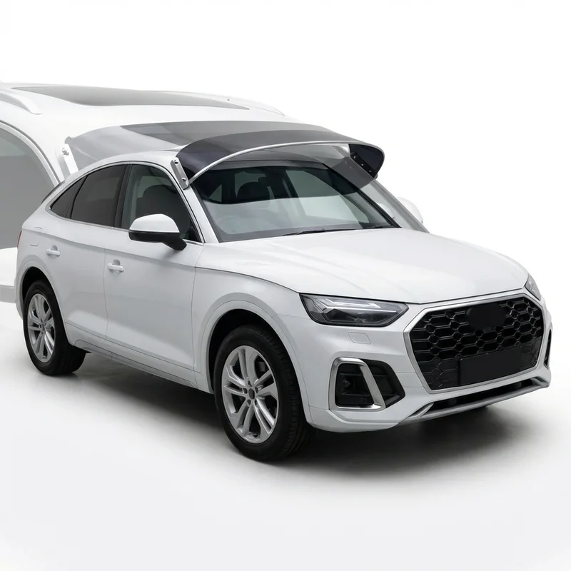 Tinted Acrylic Windscreen Sunvisor for Audi Q5 Sportback (2021 - 2025) - 1