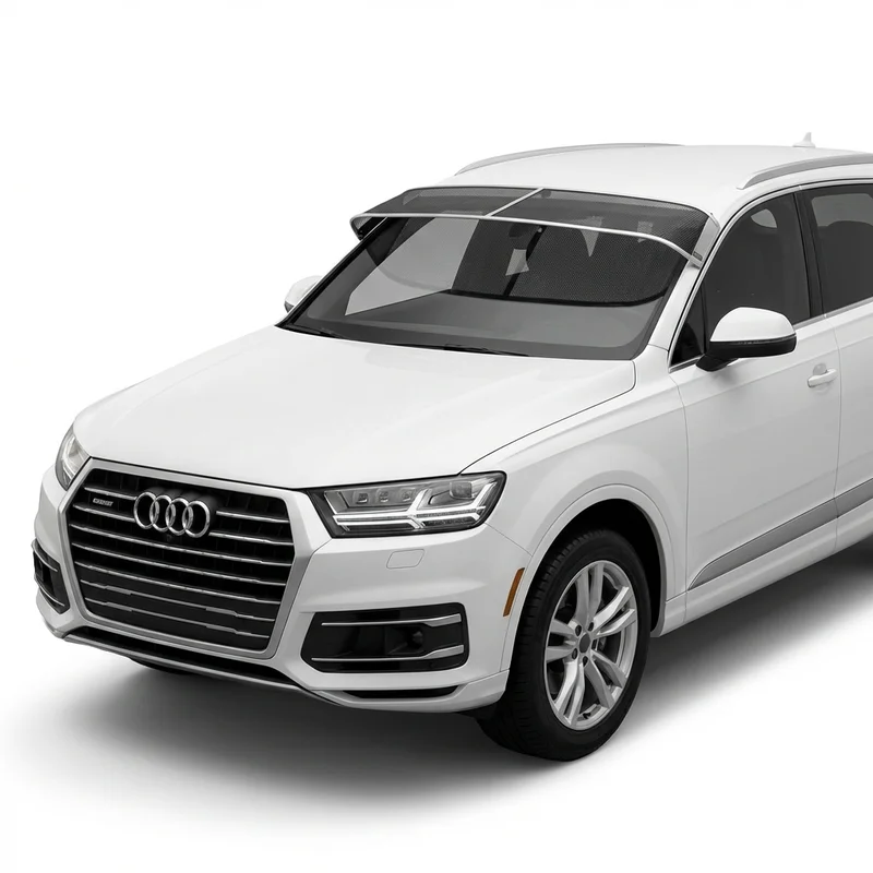 Premium Mesh Windscreen Sunvisor for Audi Q7 (2007 - 2025) - 1
