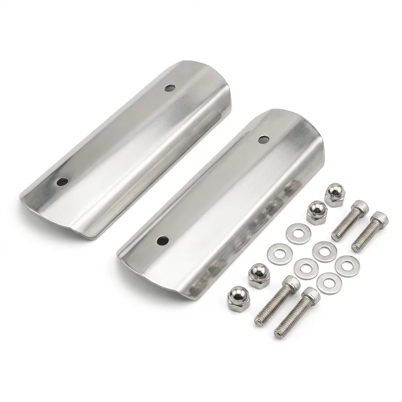 Nerūdijančio plieno tvirtinimo kronšteinų rinkinys skirta Audi Q8 e-tron (2024 - 2024) - 1