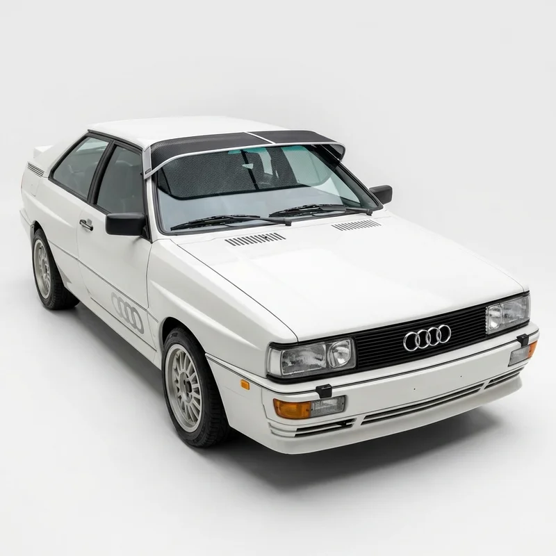 Siatkowa osłona przeciwsłoneczna premium do Audi Quattro (1983 - 1986) - 1