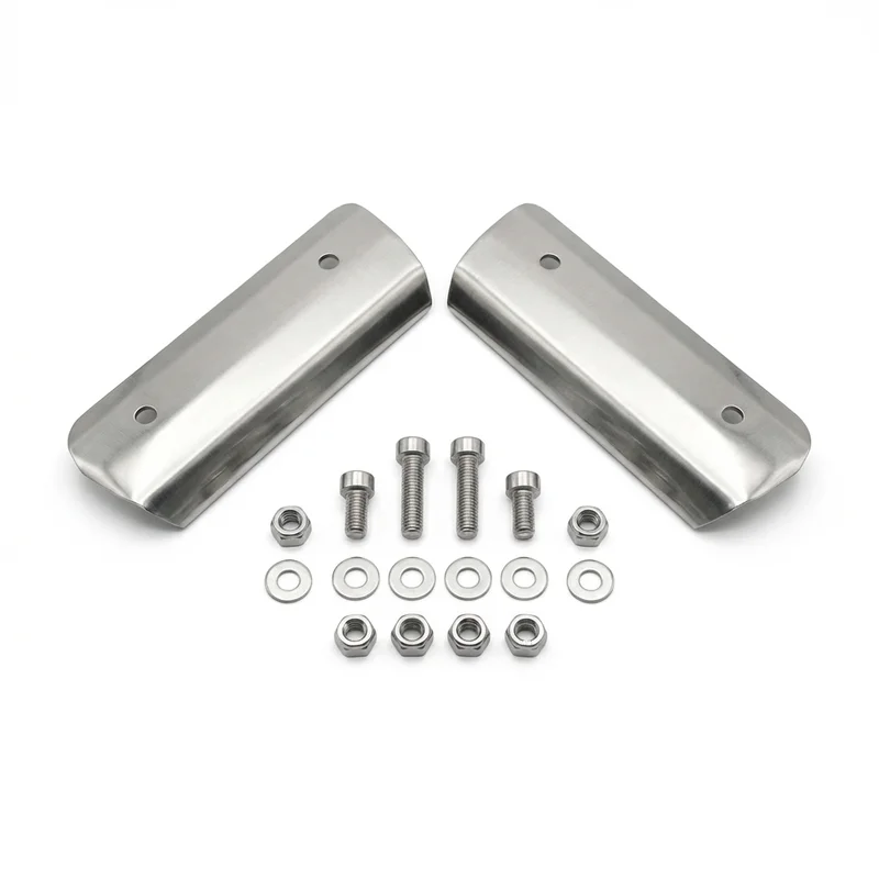 Nerūdijančio plieno tvirtinimo kronšteinų rinkinys skirta Audi RS e-tron GT (2022 - 2024) - 1