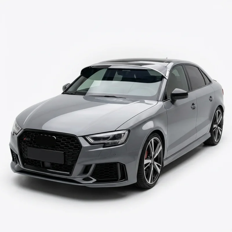 Tinted Acrylic Windscreen Sunvisor for Audi RS3 (2017 - 2025) - 1