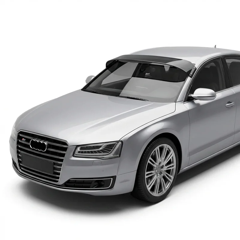 Parasolar exterior din acril fumuriu pentru Audi S8 (2001 - 2022) - 1