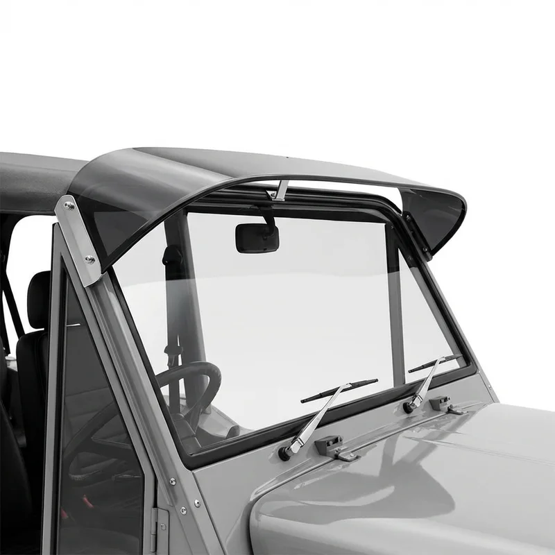 Tinted Acrylic Windscreen Sunvisor for Austin Mini Moke (1966 - 1966) - 1