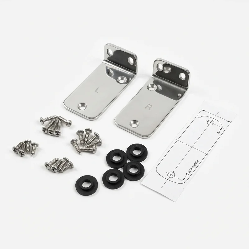 Stainless Steel Mounting Bracket Kit for Bentley Mulsanne (1981 - 2020) - 1
