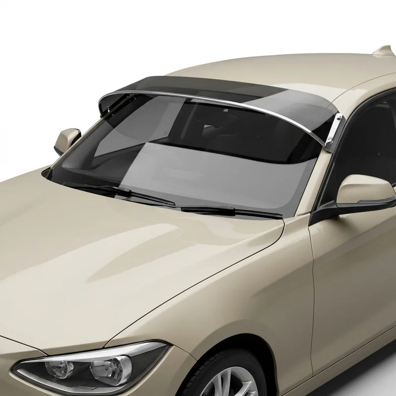 Tinted Acrylic Windscreen Sunvisor for BMW 118i (2012 - 2022) - 1