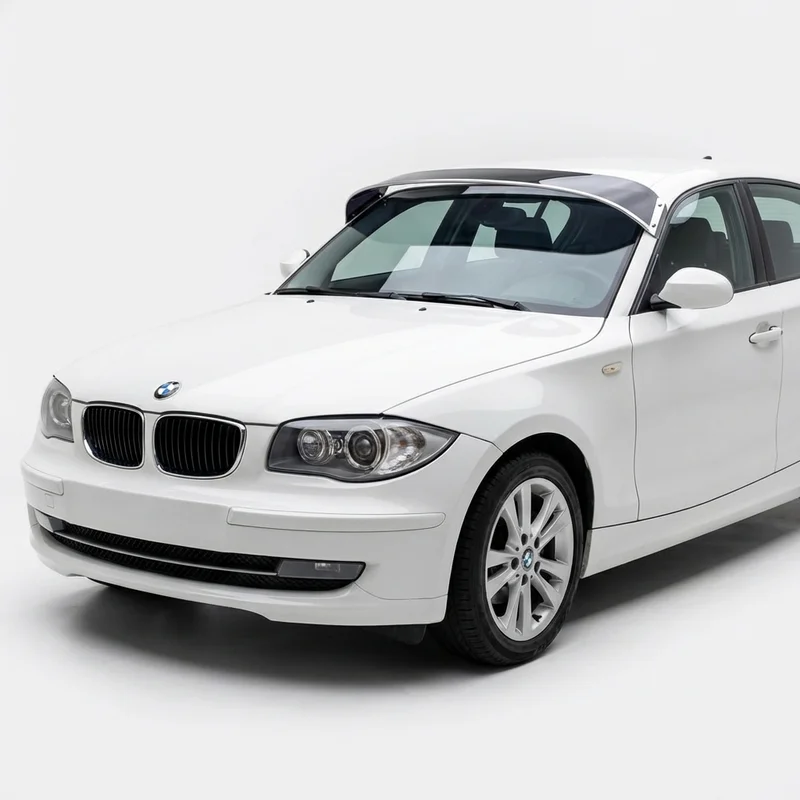 Tinted Acrylic Windscreen Sunvisor for BMW 125i (2008 - 2013) - 1