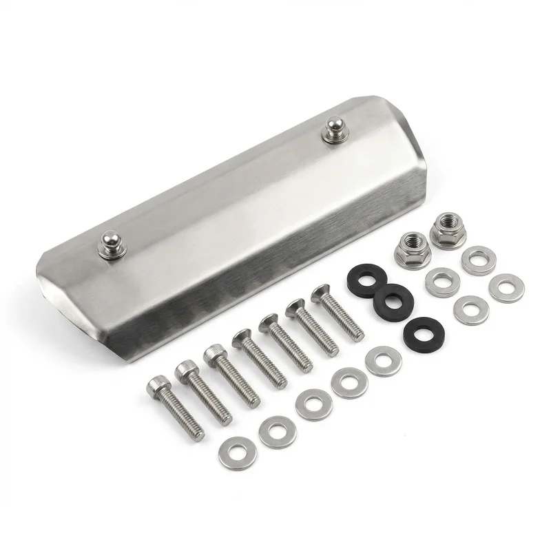 Stainless Steel Mounting Bracket Kit for BMW 130i (2006 - 2010) - 1