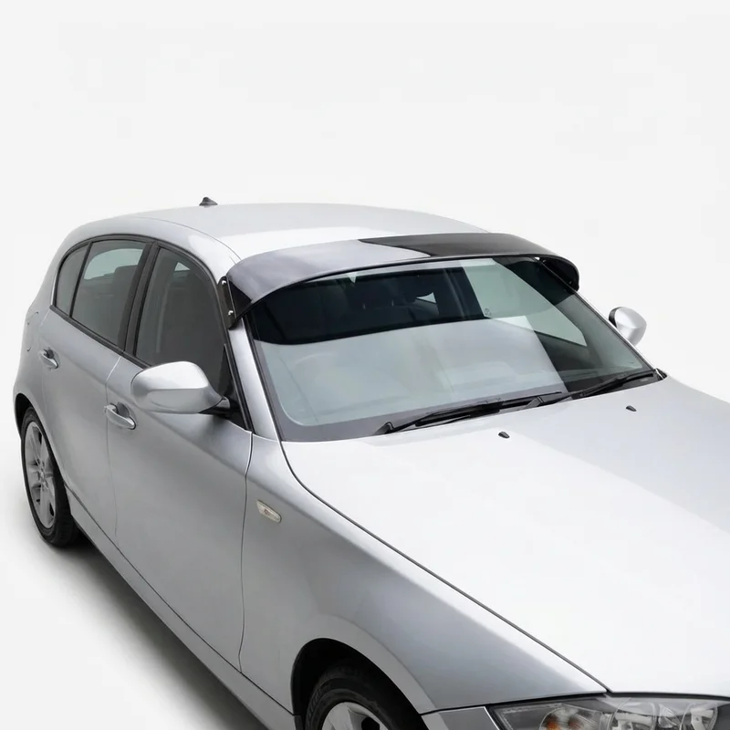 Tinted Acrylic Windscreen Sunvisor for BMW 130i (2006 - 2010) - 1