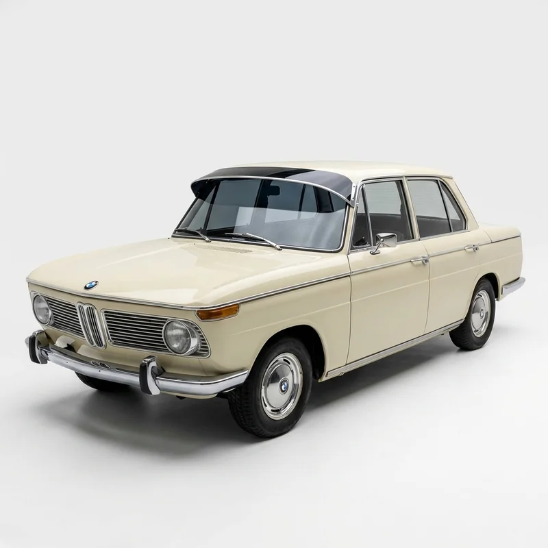 บังแดดกระจกหน้าอะคริลิกสีชา สำหรับ BMW 1500 (1961 - 1964) - 1