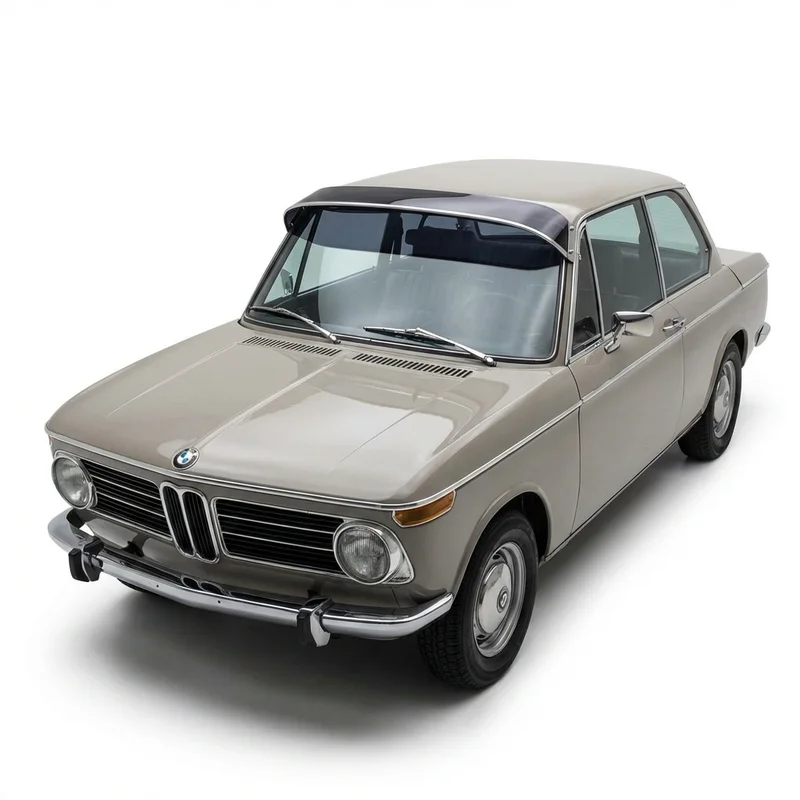 Tinted Acrylic Windscreen Sunvisor for BMW 1600-2 (1966 - 1971) - 1