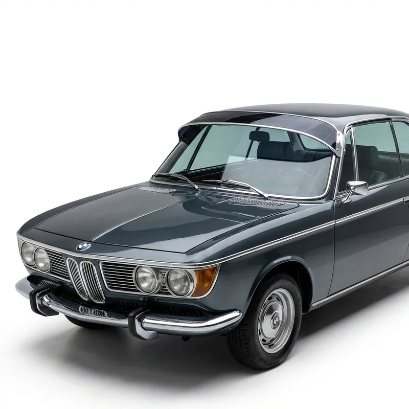 Tinted Acrylic Windscreen Sunvisor for BMW 2000c (1965 - 1970) - 1