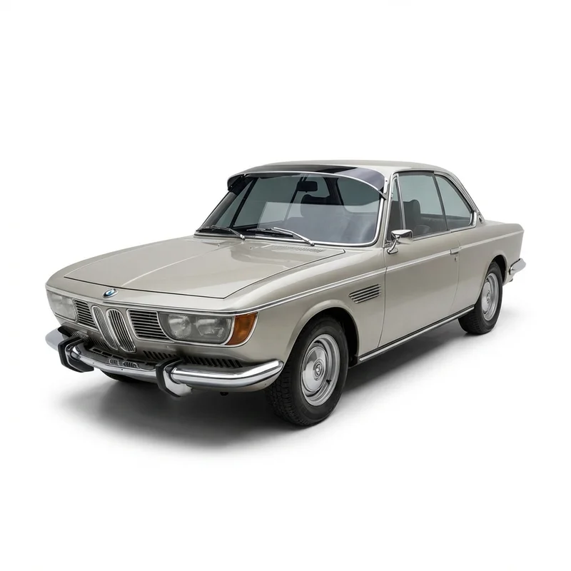 Tinted Acrylic Windscreen Sunvisor for BMW 2000cs (1965 - 1970) - 1