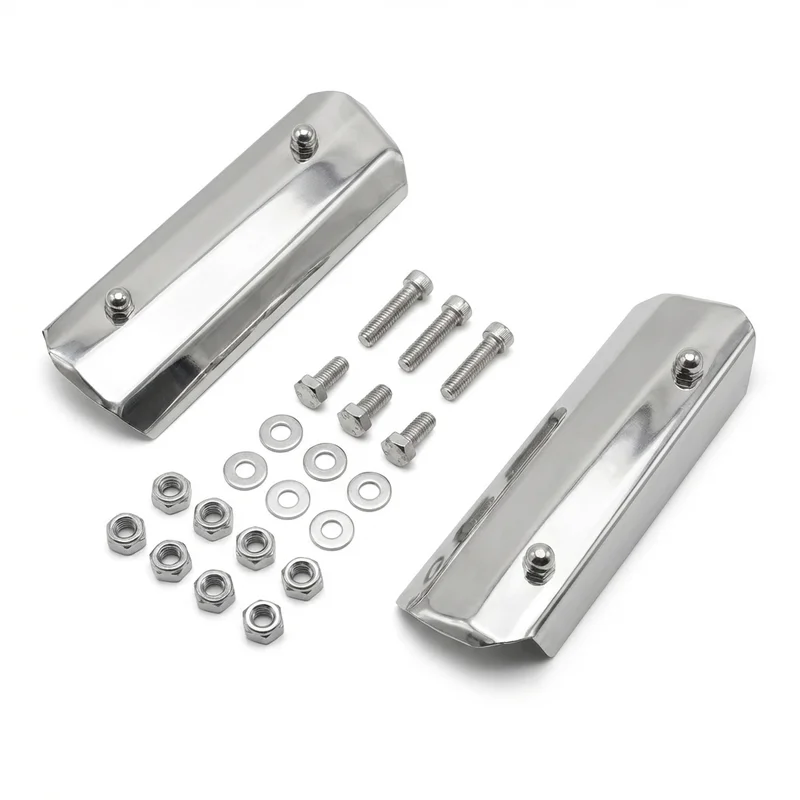 Stainless Steel Mounting Bracket Kit for BMW 2000tii (1969 - 1972) - 1