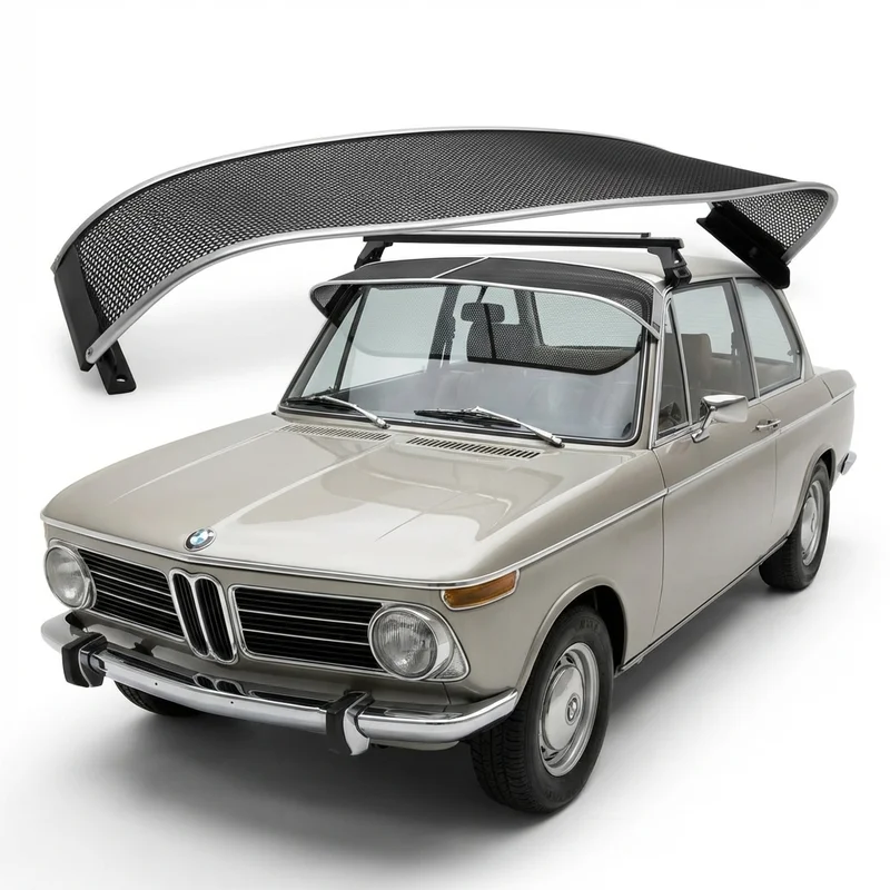 Premium Mesh Windscreen Sunvisor for BMW 2000tii (1969 - 1972) - 1