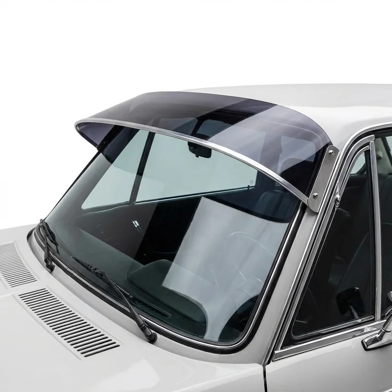 Tinted Acrylic Windscreen Sunvisor for BMW 2000tii (1969 - 1972) - 1