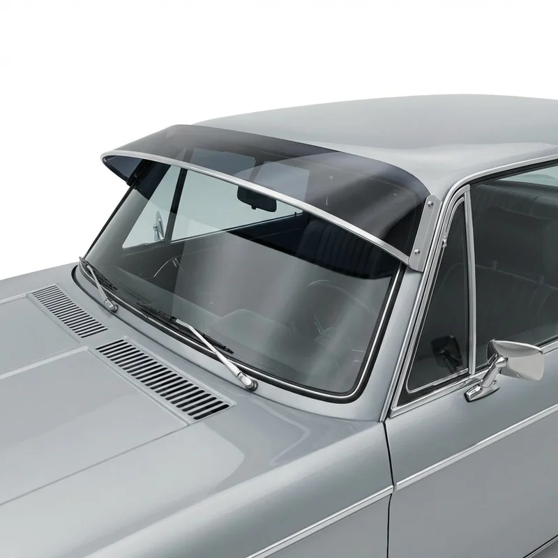 บังแดดกระจกหน้าอะคริลิกสีชา สำหรับ BMW 2002ti (1968 - 1971) - 1