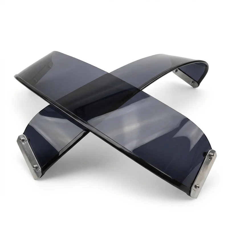 Tinted Acrylic Windscreen Sunvisor for BMW 2800 (1968 - 1974) - 1