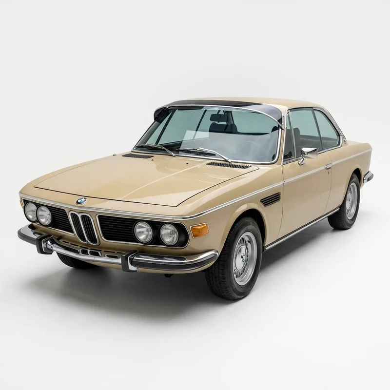 Tinted Acrylic Windscreen Sunvisor for BMW 2800CS (1968 - 1971) - 1