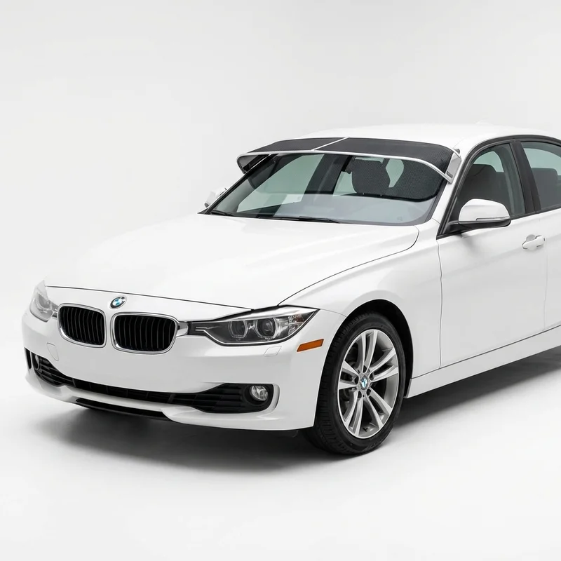 Premium Mesh Windscreen Sunvisor for BMW 318i (1984 - 2018) - 1