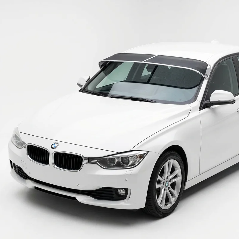 Premium Mesh Windscreen Sunvisor for BMW 320i xDrive (2013 - 2018) - 1