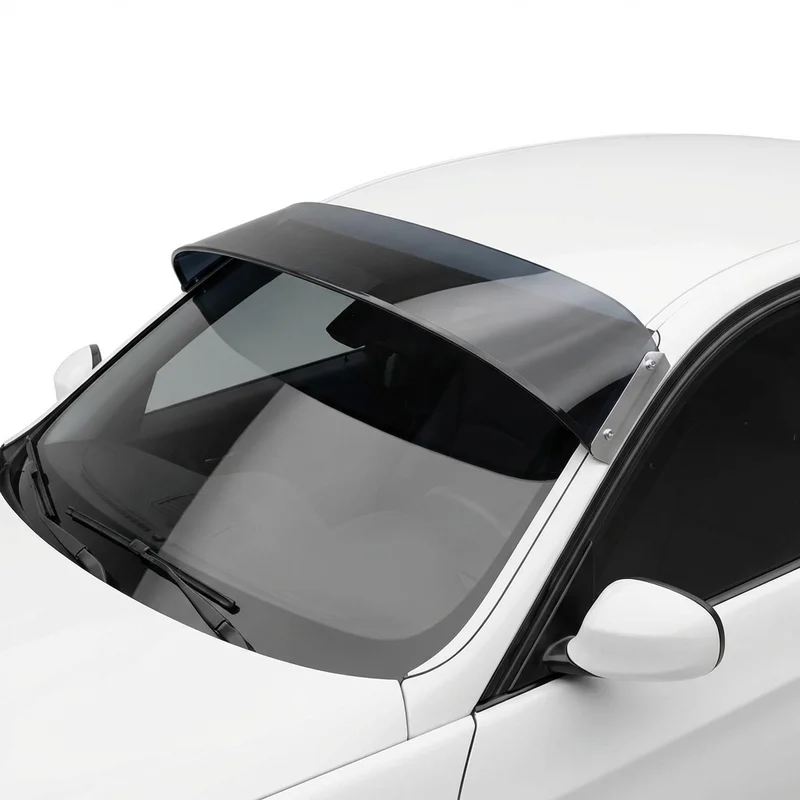 Tinted Acrylic Windscreen Sunvisor for BMW 323i (1997 - 2011) - 1