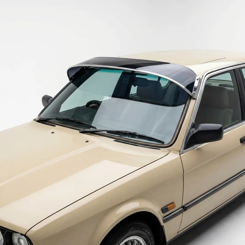 Przyciemniana osłona akrylowa na szybę do BMW 325 (1986 - 1988) - 1