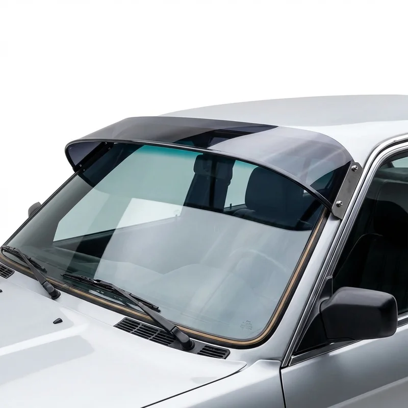 บังแดดกระจกหน้าอะคริลิกสีชา สำหรับ BMW 325es (1986 - 1987) - 1