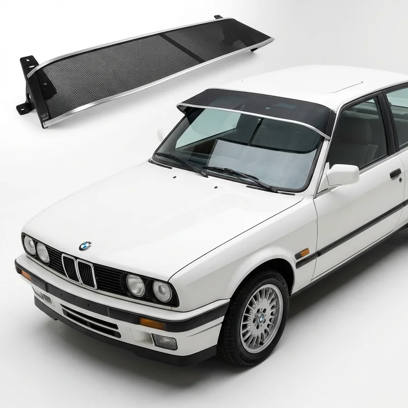 Premium Mesh Windscreen Sunvisor for BMW 325iX (1988 - 1991) - 1
