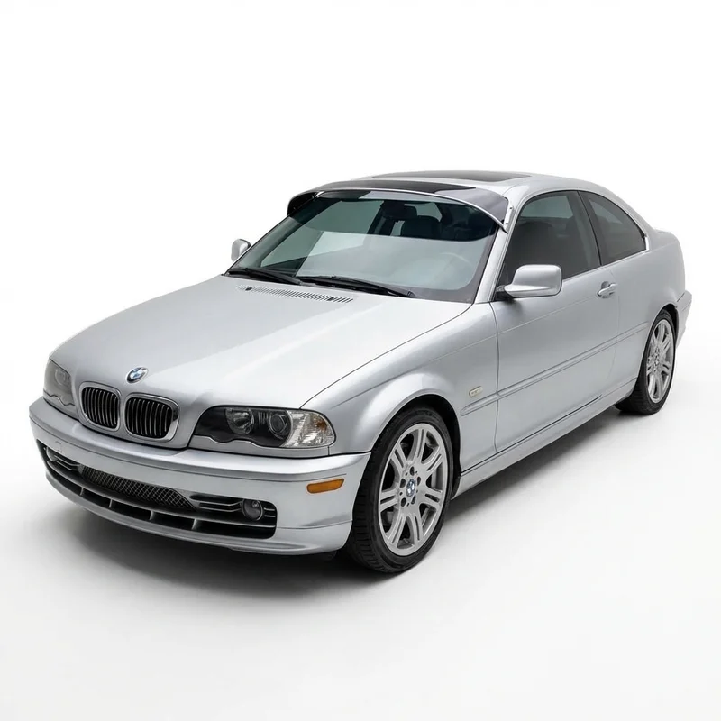 Tinted Acrylic Windscreen Sunvisor for BMW 328Ci (2000 - 2000) - 1