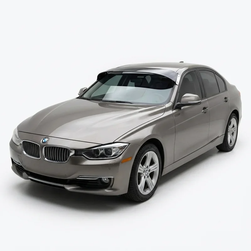 Przyciemniana osłona akrylowa na szybę do BMW 328d (2014 - 2018) - 1