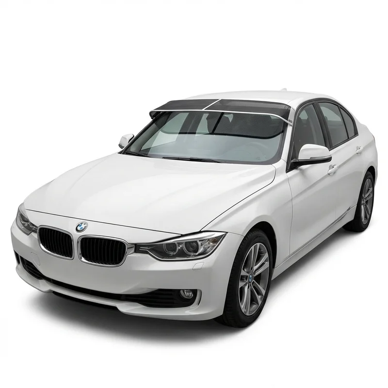 Premium Mesh Windscreen Sunvisor for BMW 328d xDrive (2014 - 2018) - 1