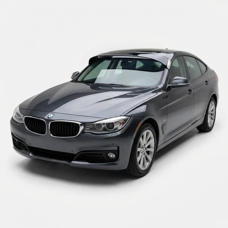Tinted Acrylic Windscreen Sunvisor for BMW 328i GT xDrive (2014 - 2016) - 1